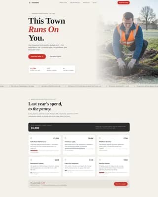 Unite — Community Civic Landing Page Template