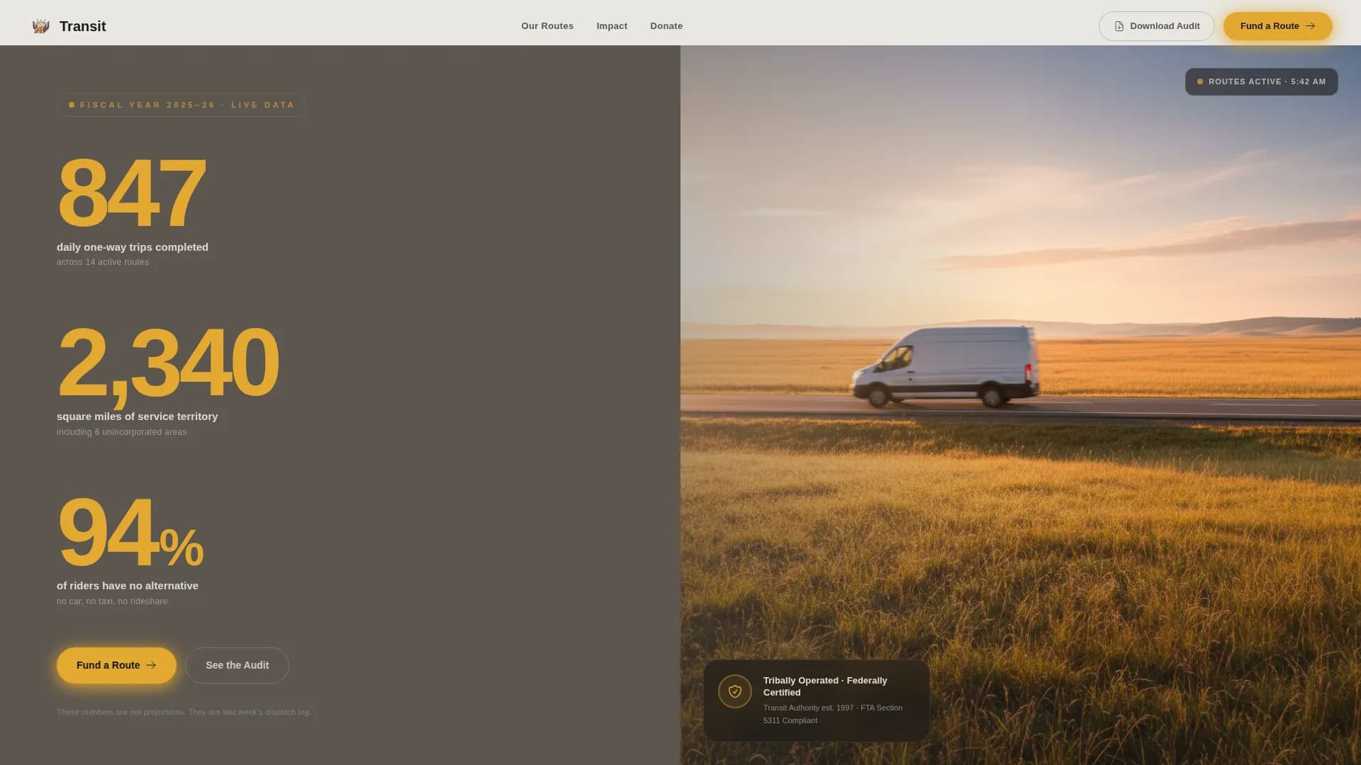 Transportation Government Professional Website Template