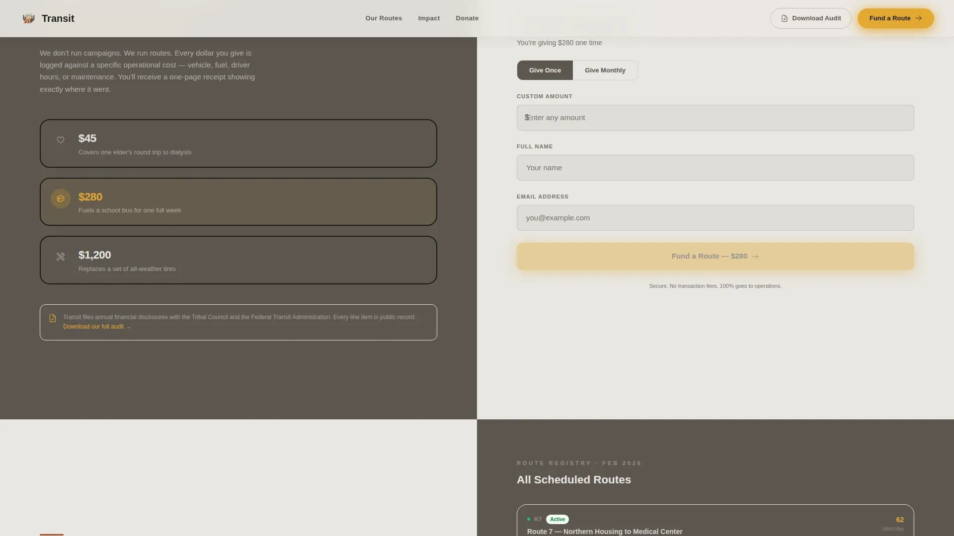 Transportation Government Professional Website Template