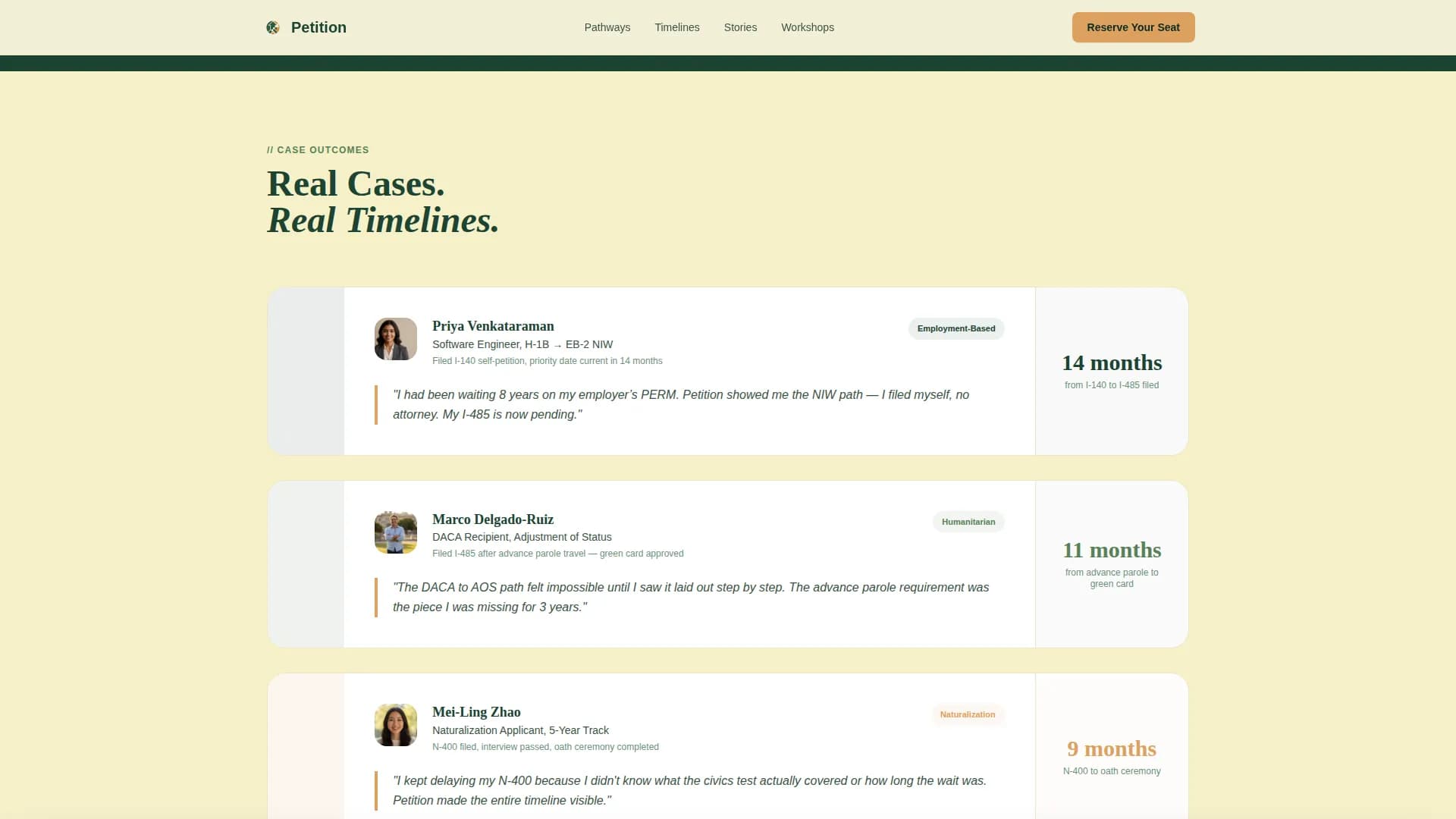 Streamline — Immigration Services Landing Page Template