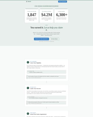 Military & Defense Booking Website Template
