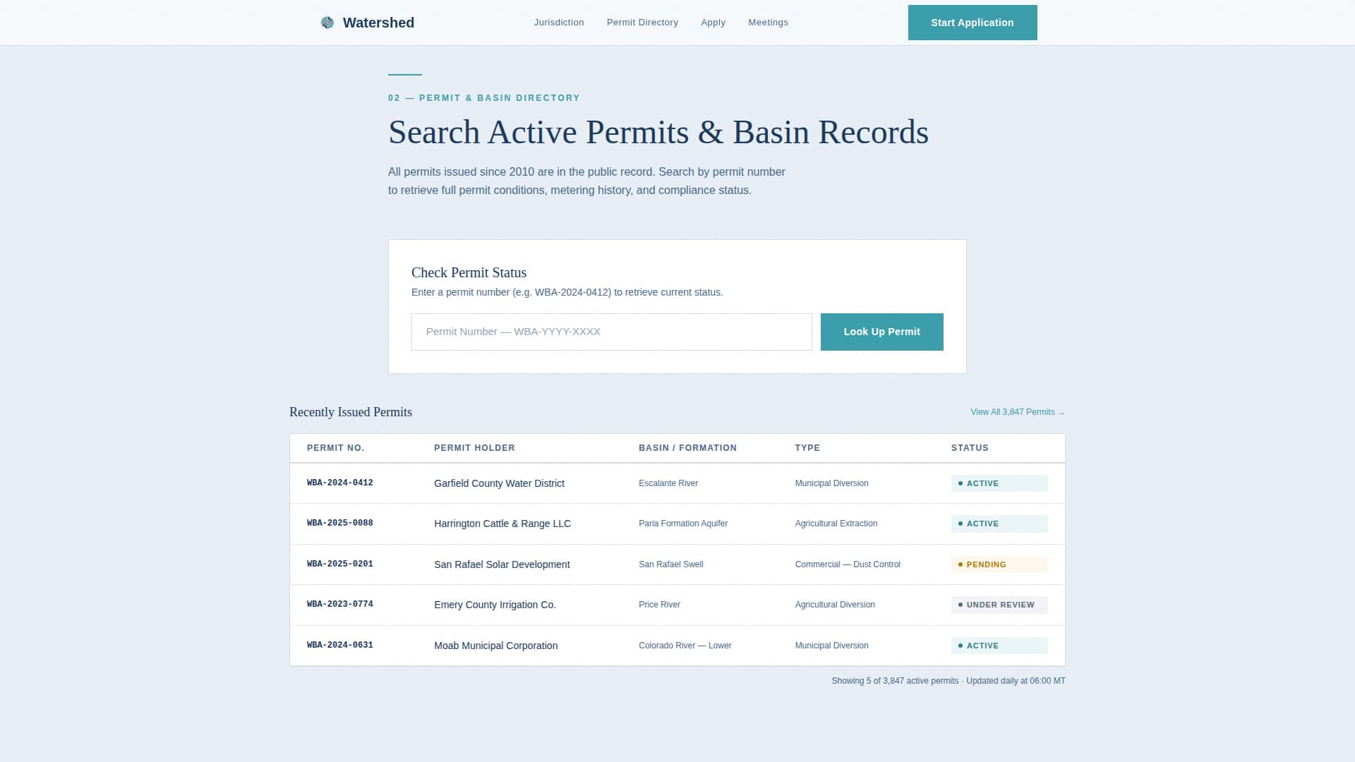 Land & Environmental Agency Booking Website Template