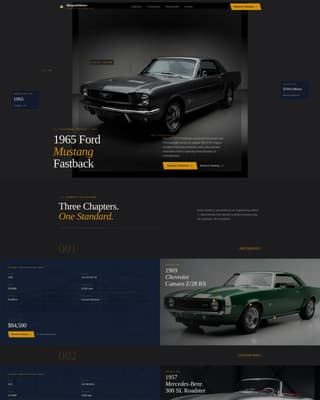 Blueprint - Classic Cardealer Landing Page Template