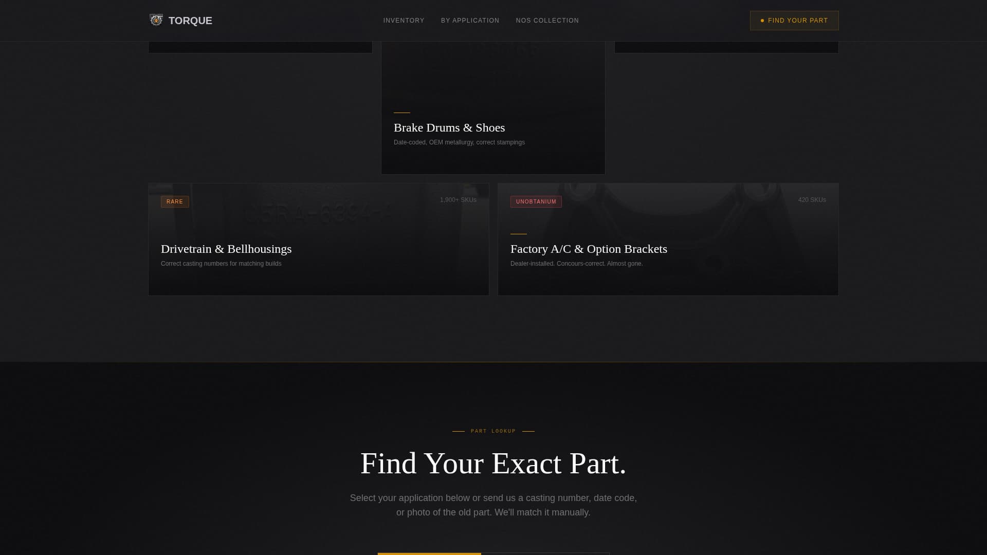 Torque - Precision Classiccar Landing Page Template