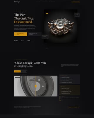 Torque - Precision Classiccar Landing Page Template