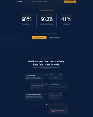 Hardhat — Engaging Construction Workforce Landing Page Template