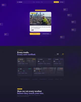 Hardhat — Rapid Construction Hiring Landing Page Template
