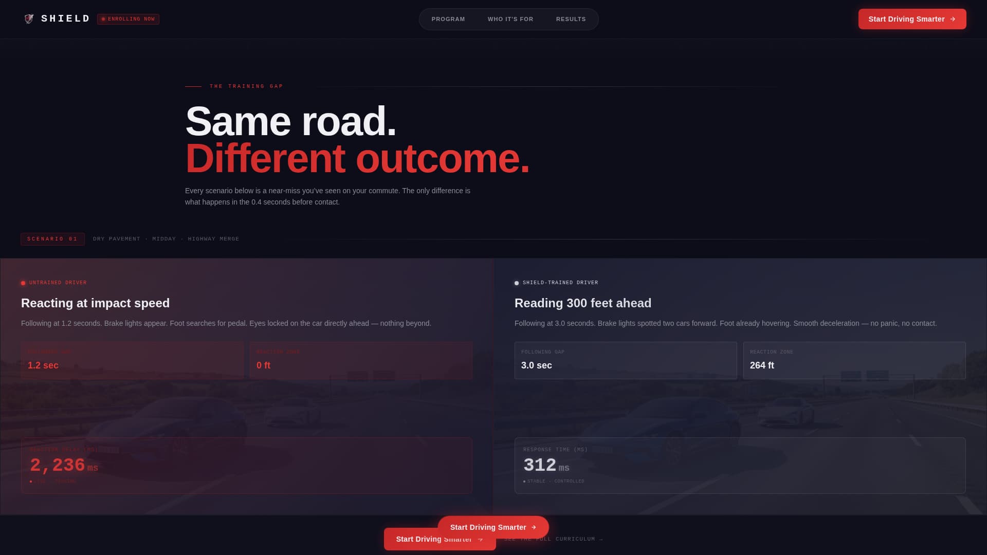 Shield - Powerful Defensivedriving Landing Page Template