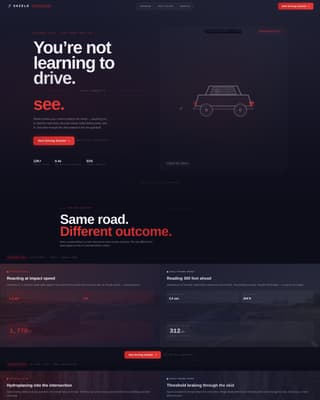 Shield - Powerful Defensivedriving Landing Page Template