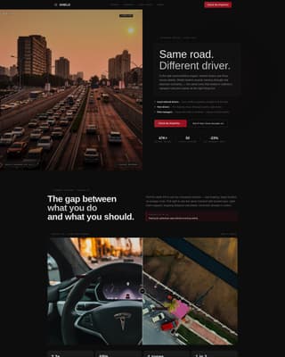Shield - Powerful Driving Landing Page Template