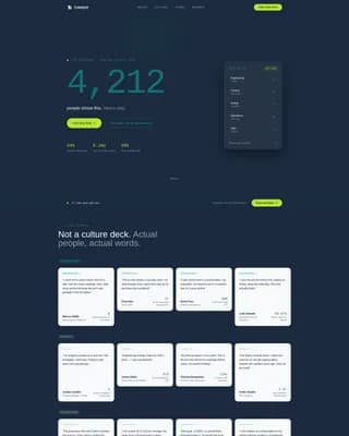 Catalyst — Employer Branding Landing Page Template