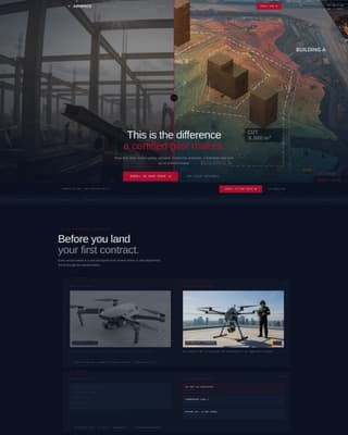 Airspace - Highstakes Dronetraining Landing Page Template