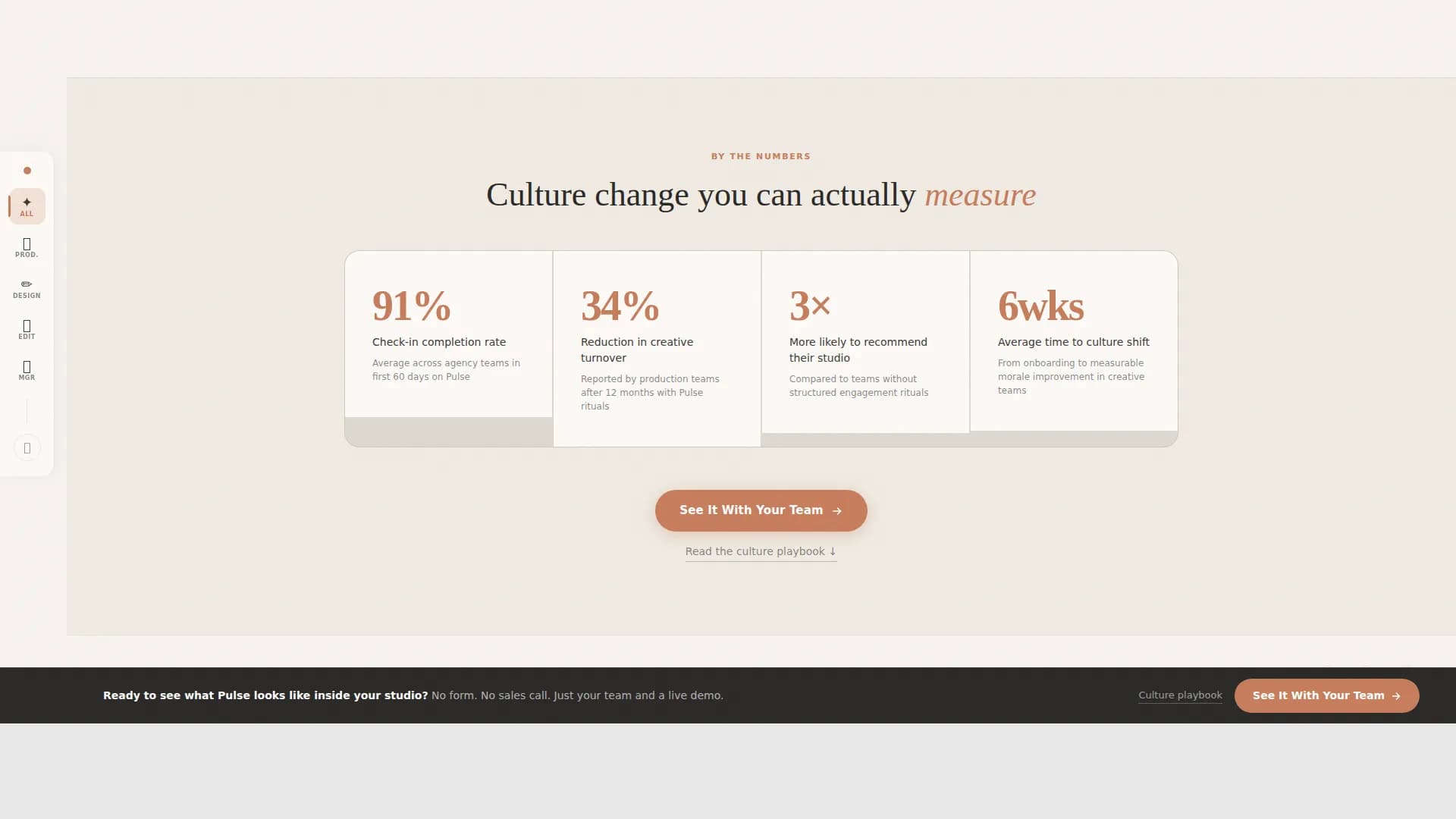 Vibe — Team Engagement Platform Landing Page Template