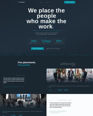 Ignite — Creative Talent Recruiting Landing Page Template