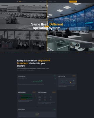 Fleetcommand - Precision Logistics Landing Page Template