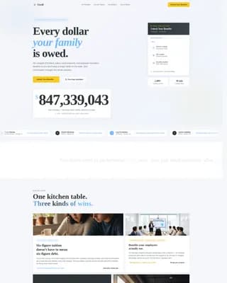Enroll - Unlock Education Benefits Landing Page Template