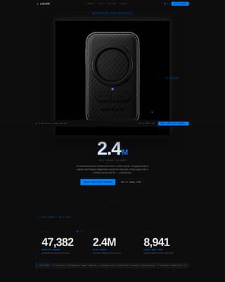 Locate - Precision Fleet Landing Page Template