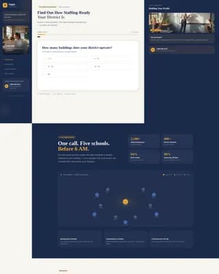 Equip — Reliable School Readiness Landing Page Template