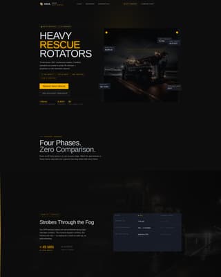 Haul - Powerful Heavytowing Landing Page Template