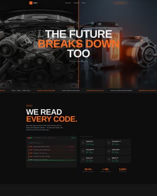 Volt - Highoctane Automotive Landing Page Template