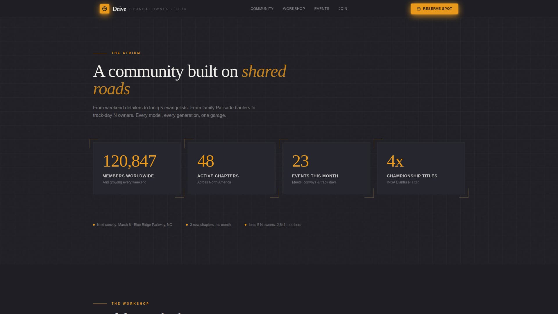 Drive - Premium Hyundai Landing Page Template