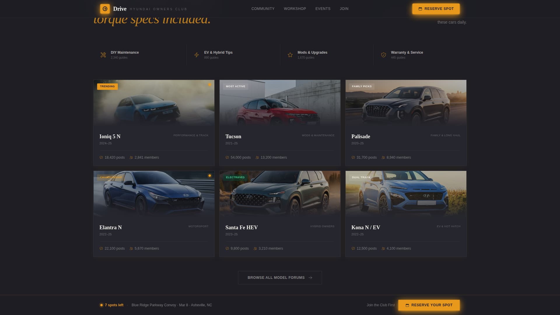 Drive - Premium Hyundai Landing Page Template