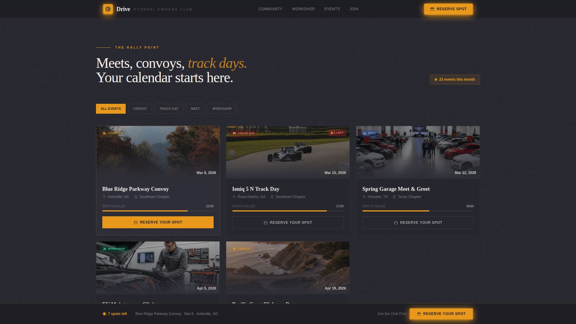 Drive - Premium Hyundai Landing Page Template