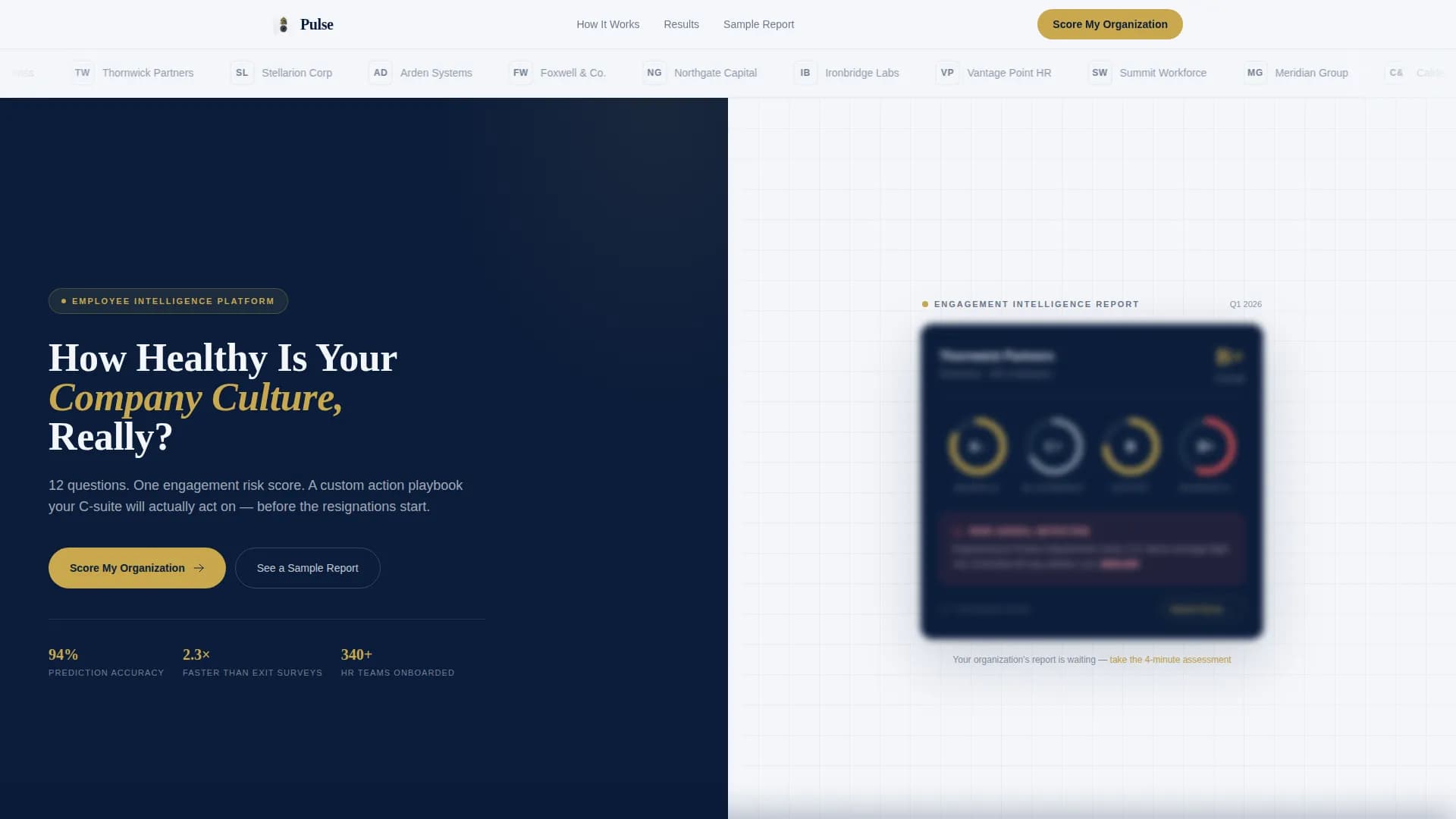 Pinnacle — Premier Executive Recruiting Landing Page Template