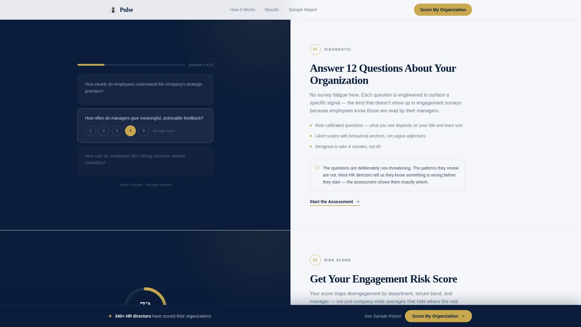 Pinnacle — Premier Executive Recruiting Landing Page Template