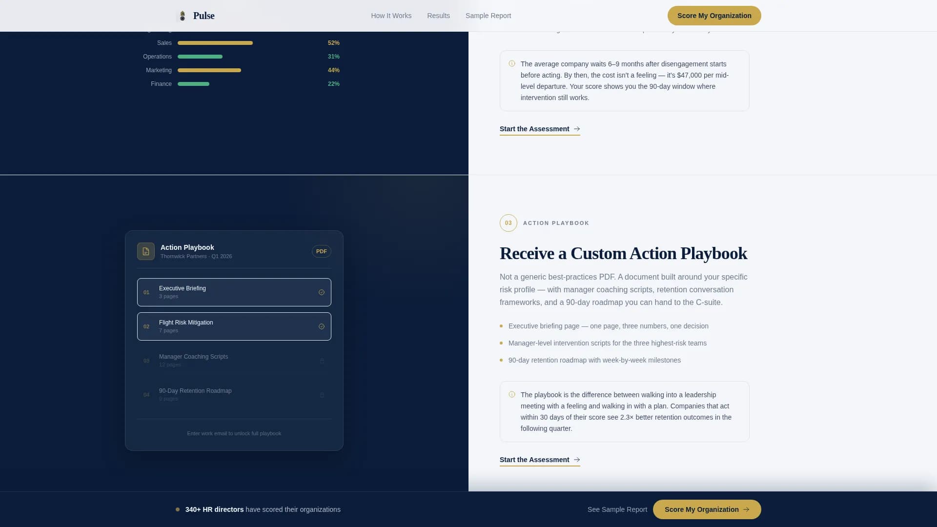 Pinnacle — Premier Executive Recruiting Landing Page Template