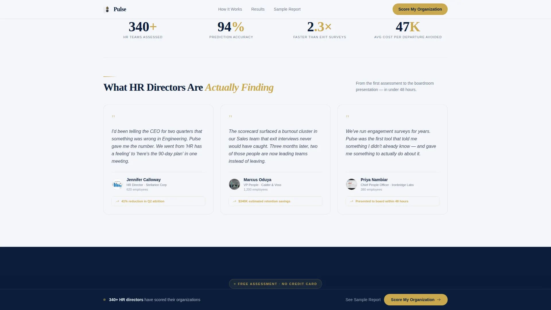 Pinnacle — Premier Executive Recruiting Landing Page Template