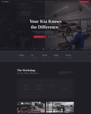 Torque - Precision Kia Landing Page Template