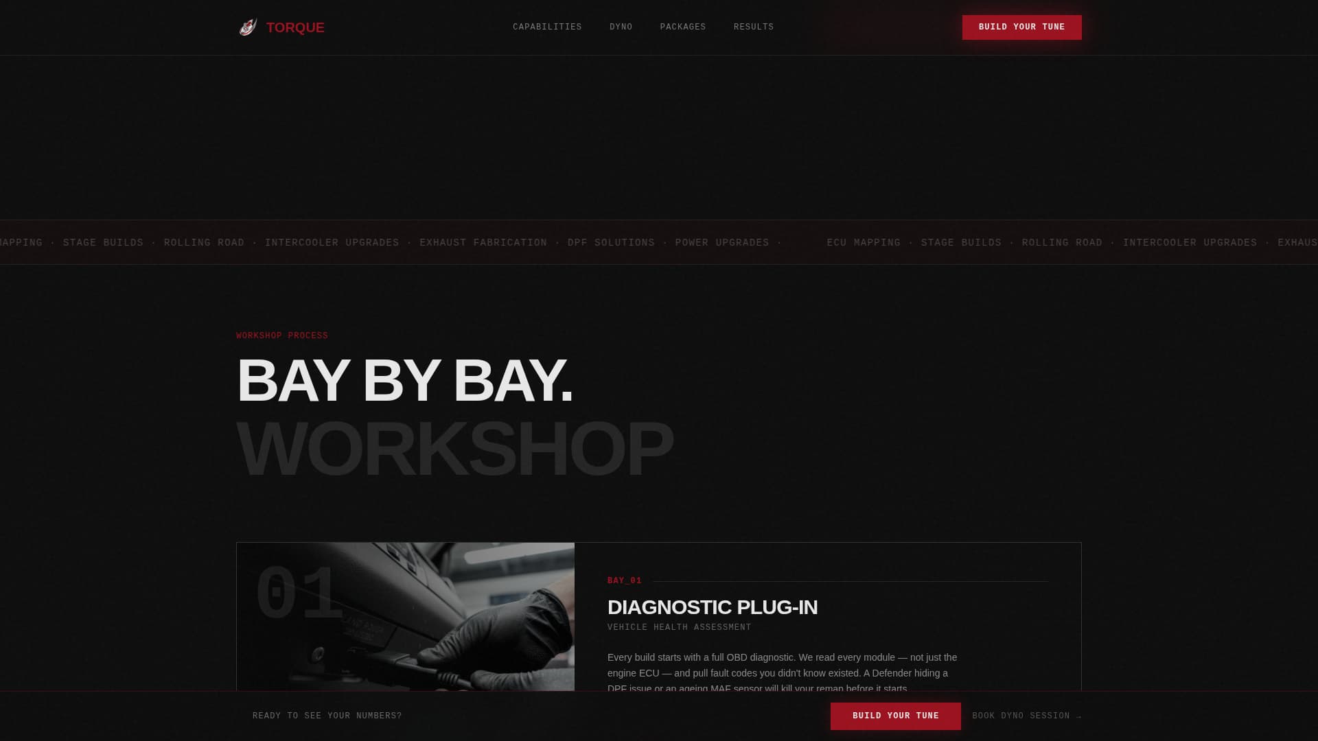 Torque - Highperformance Landrover Landing Page Template