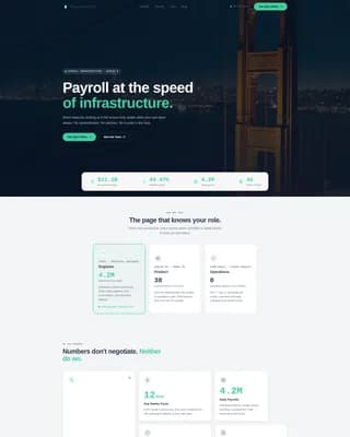 Scale - Payroll Solutions Landing page Template