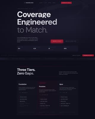 Insure - Precision Lexus Landing Page Template