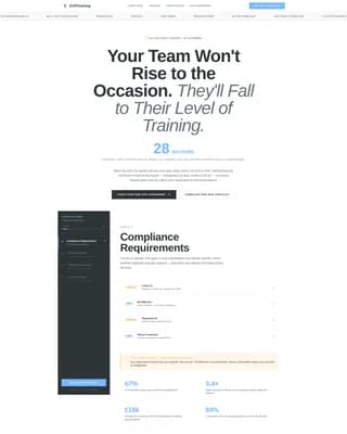 Resilience - Safety Training Landing page Template