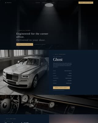 Marque - Prestigious Dealership Landing Page Template