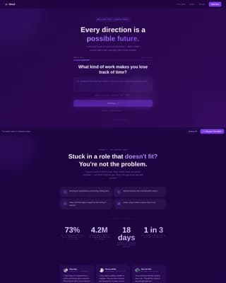 Hired - Job Board Landing page Template