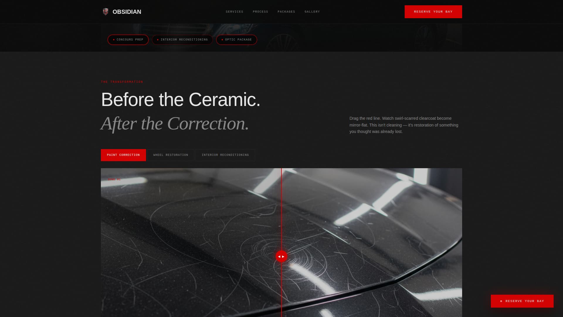Car Dealership Booking Website Template