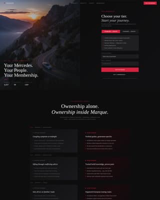 Car Dealership Professional Website Template