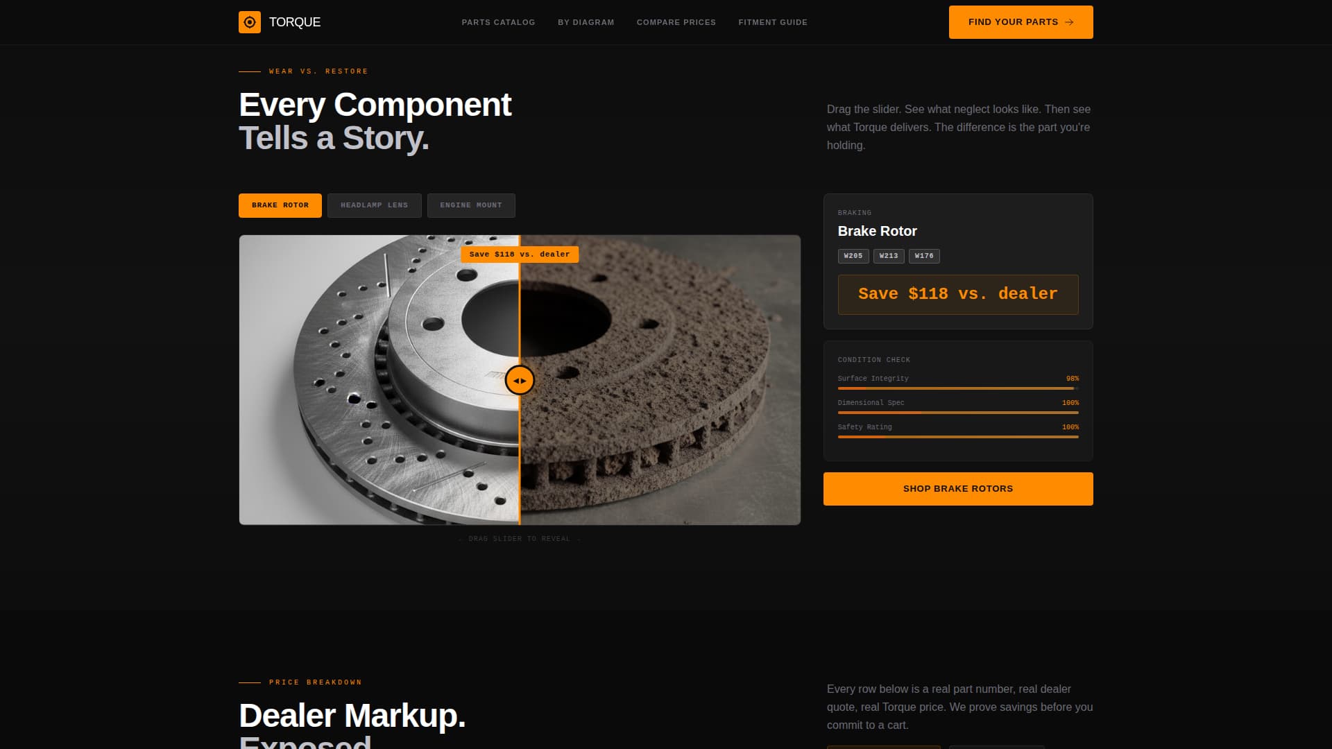 Torque - Precision Mercedesbenz Landing Page Template