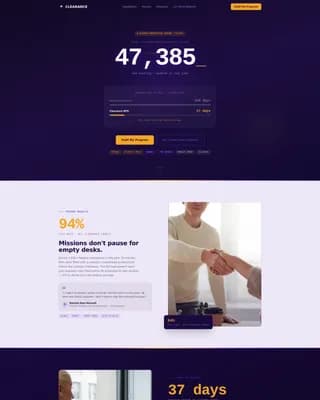 Clearance - Recruitment Services Landing page Template
