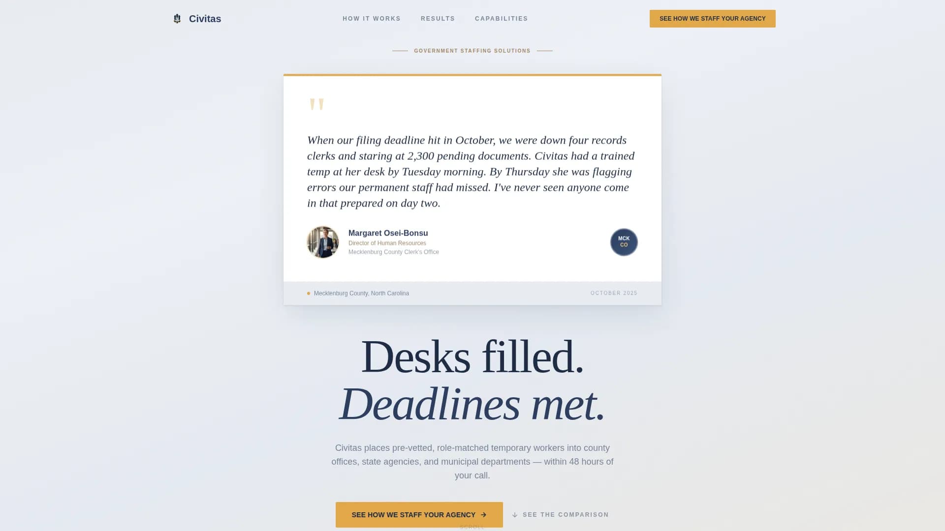 Government - Highconverting & Landing Page Template