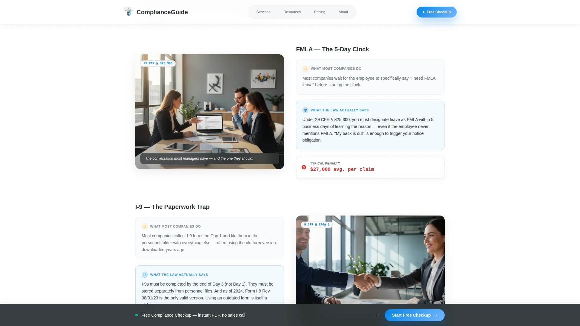 Comply - Compliance Consulting Landing page Template