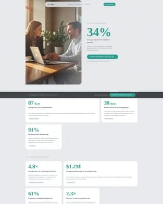 Retain - Precision Hrconsulting Landing Page Template