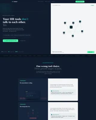 Catalyst - HR Advisory Landing page Template