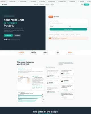 Scrubs - Job Board Landing page Template