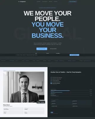 Global - Assignment Management Landing page Template