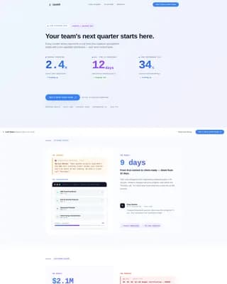Upskill - Learning Platform Landing page Template