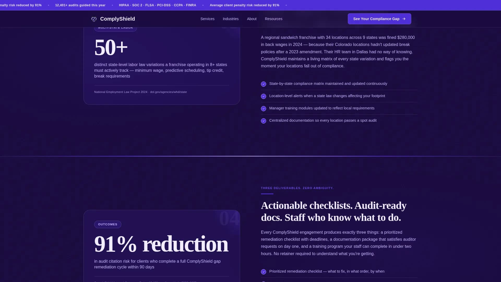 Comply - Legal Services Landing page Template